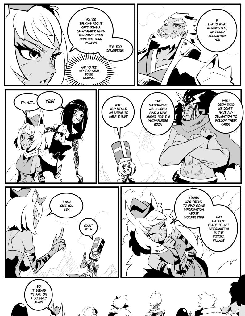 Monster girls on tour - Episode 710, Page 1: Page 710